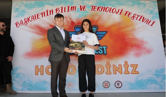 Başkale'de "BaşkaFest Bilim ve Teknoloji Festivali" düzenlendi