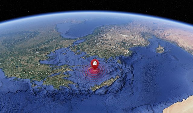 Ege Denizi'nde 4,9 büyüklüğünde deprem