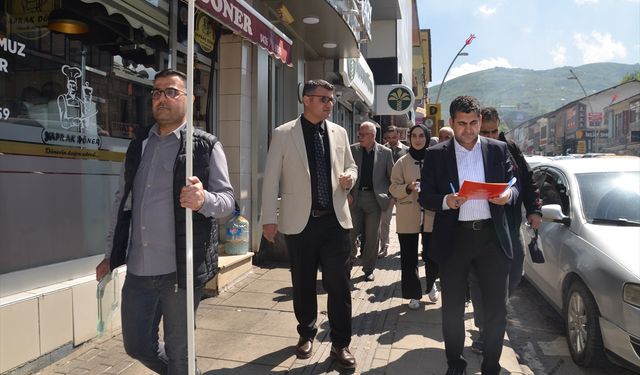 Muş'ta "sağlıklı yaşam" için boy ve kilolar ölçülüyor
