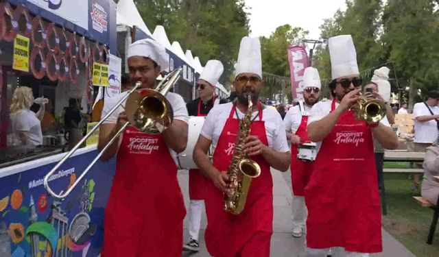 4. FoodFest Antalya Uluslararası Gastronomi Festivali başladı