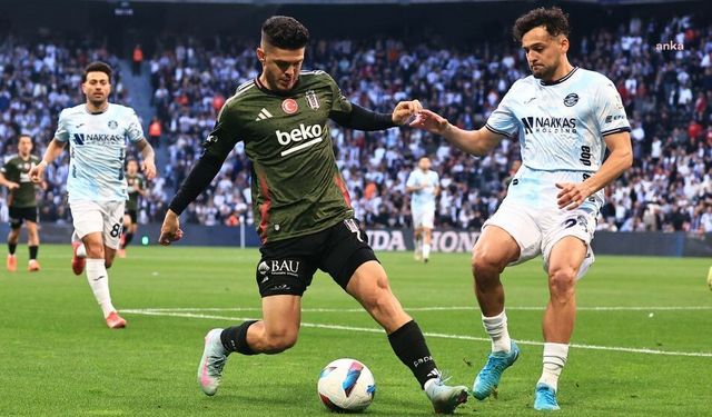  Beşiktaş evinde Adana Demirspor’u 4-1 mağlup etti
