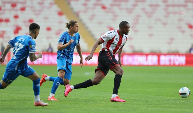 Sivasspor, Bodrumspor ile 0-0 berabere kaldı