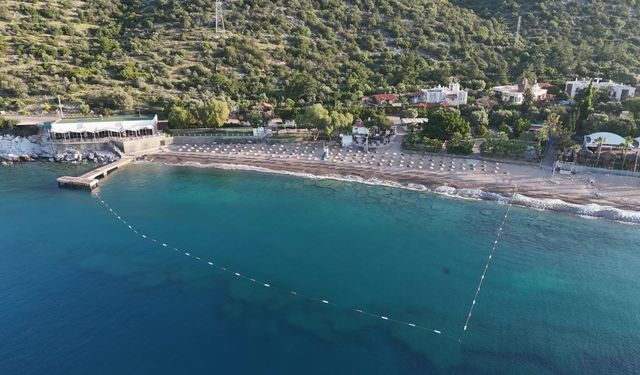 Bodrum'da halk plajları sezona hazır