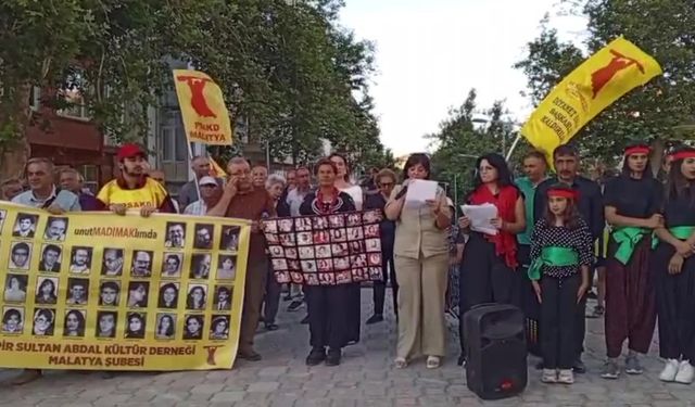 Malatya’da PSAKD’den 2 Temmuz çağrısı: Sivas’ı unutmadık, unutturmayacağız