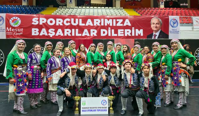 Manavgat Belediyesi Spor Kulübü Halk Oyunları Topluluğu’ndan çifte şampiyonluk