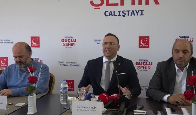 Saadet Partisi Malatya İl Teşkilatı'ndan “Ortak Akıl, Güçlü Şehir Çalıştayı": “Malatya’yı yeniden inşa etmek için buradayız”