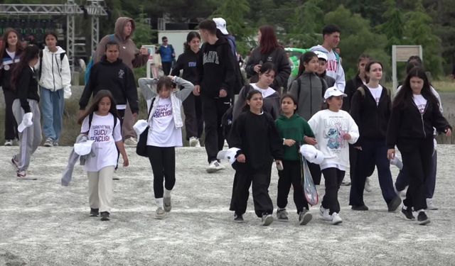 Salda Gölü’nde "Doğa Festivali" yapıldı
