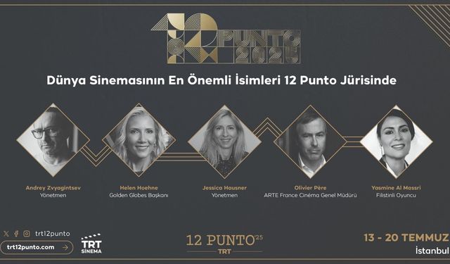 "12 Punto 2025"in jürisinde dünya sinemasından isimler yer alacak