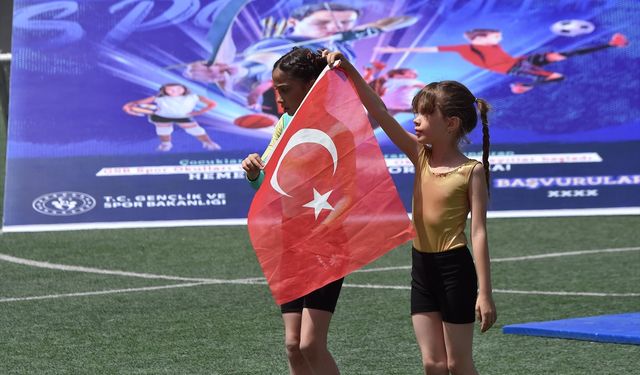 Van'da Yaz Spor Okulları açıldı