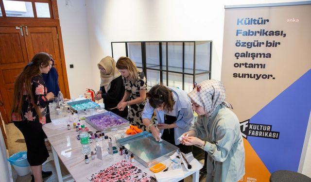 Bursa Kültür Fabrikası’nda sanat atölyeleri başladı