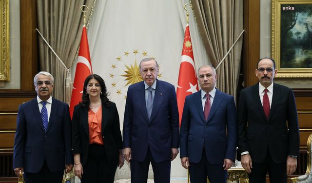 DEM Parti: "İmralı heyetimiz, Cumhurbaşkanı Erdoğan'a sürecin geldiği aşama ve yapılacaklar konusunda görüşlerini aktardı"