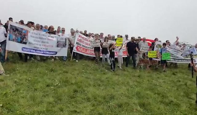 Erikli Yaylası’nda altın madeni arama çalışmalarının yeniden başlattılmasına tepki: Yasa onlardan yana olabilir ama hukuk bizden yana