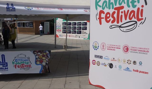 Erzurum'da kahvaltı festivali düzenlendi