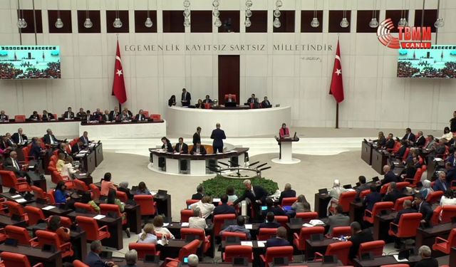 TBMM Genel Kurulu'nda en düşük emekli maaşı görüşmelerinde AK Parti sıralarından kahkaha
