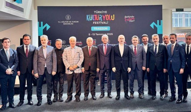 Türkiye Kültür Yolu Festivali Trabzon'da