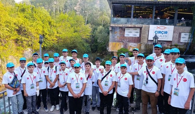 Malatya'dan gelen Kur'an kursu öğrencileri Keban'ı gezdi