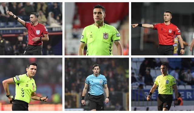 Trendyol Süper Lig'de 3. hafta maçlarını yönetecek hakemler açıklandı