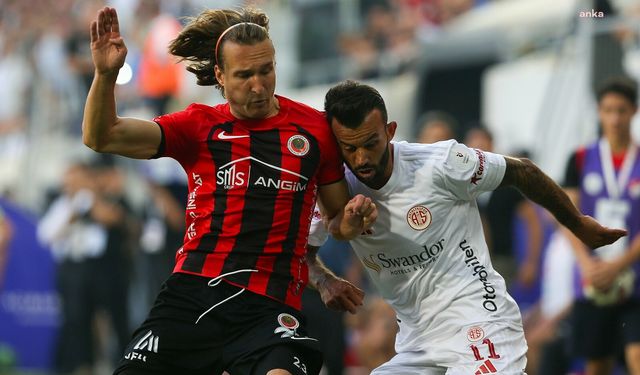 Antalyaspor deplasmanda Gençlerbirliği'ni 1-0 mağlup etti