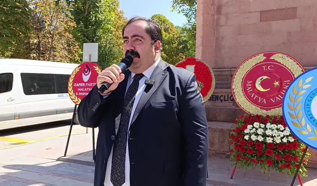 CHP Malatya’dan 30 Ağustos Anması: “Emperyalizme karşı kazanılmış en büyük zafer”
