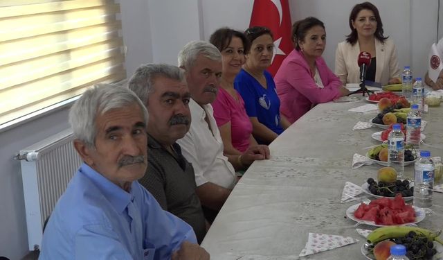 Malatya'da konuşan Gülcan Kış: "İki maaşlı aile kirasını bile ödeyemiyor"