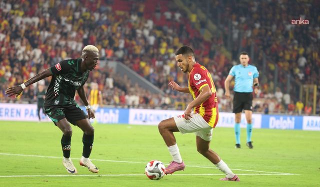 Göztepe evinde Konyaspor ile 1-1 berabere kaldı