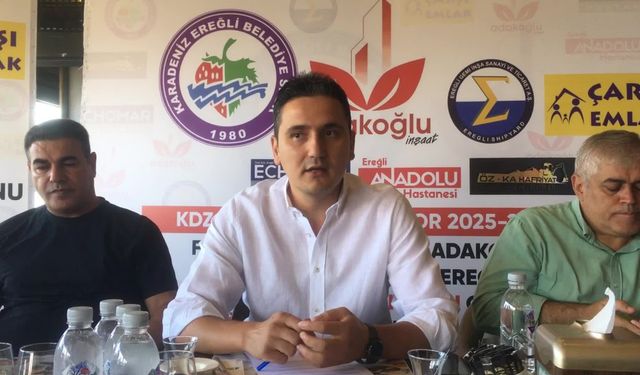 Karadeniz Ereğli Belediyespor Başkanı Yılmaz: "23 yıl sonra gelen bu başarı ortada kalmamalı, Ereğli’den kazanan herkes takıma katkı sunmalı" 