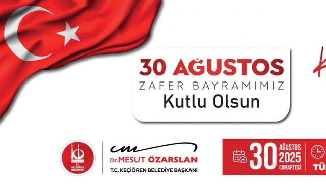 Keçiören’de 30 Ağustos Zafer Bayramı'nda Ceza konser verecek