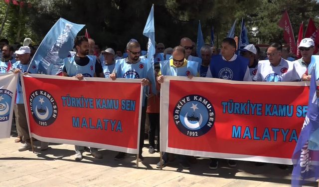 Malatya'da Kamu Sen'den açıklama: "Hayali hedeflerle maaş belirlenemez"