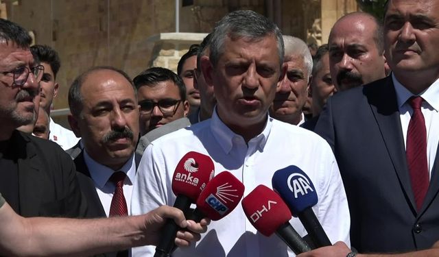 Özgür Özel: "CHP, Filistin için TBMM'nin olağanüstü toplantıya çağırıyor"