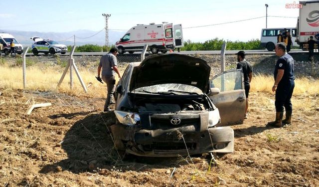 Siirt İl Emniyet Müdür Yardımcısı Uğurlu ve ailesi trafik kazasında yaralandı