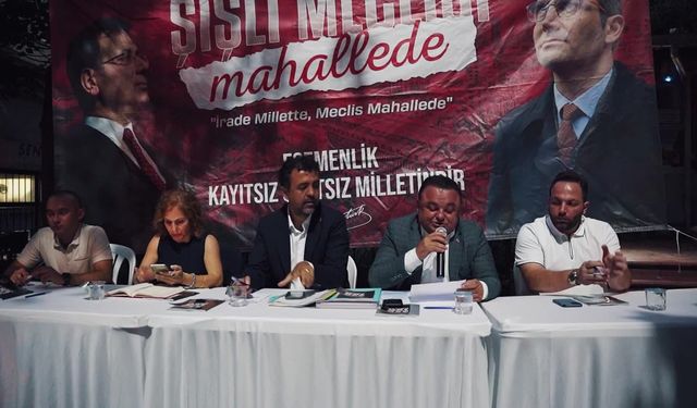 Şişli Belediye Başkanı Şahan: “Ben dönene kadar Şişli size emanet”