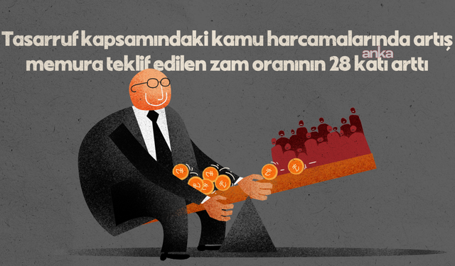 Tasarruf genelgesi kâğıt üstünde kaldı: Kamu harcamaları yüzde 280 arttı