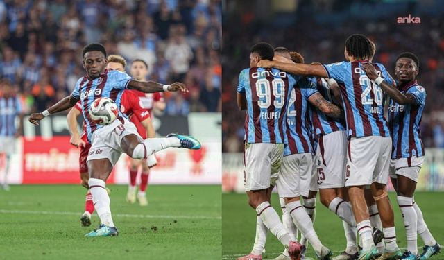 Trabzonspor, sahasında Antalyaspor'u 1-0 mağlup etti