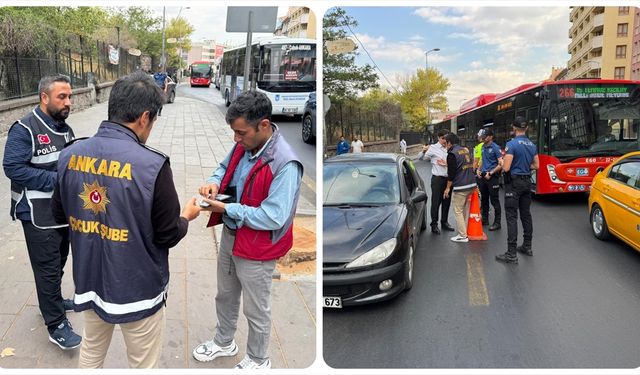 Ankara'da okul çevrelerinde denetim yapıldı