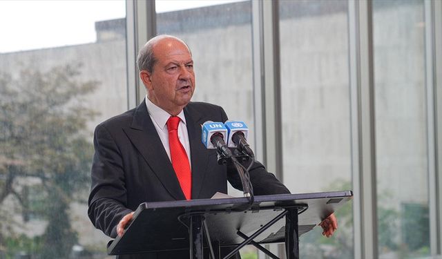Tatar’dan New York’ta mesaj: İki devletli çözümden geri adım atmayacağız"