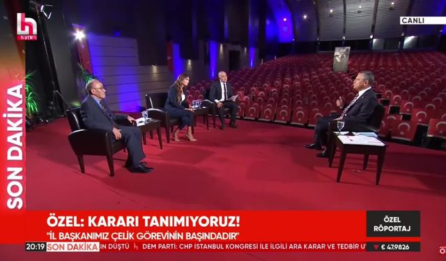 CHP İstanbul İl Yönetiminin tedbiren uzaklaştırılması... Özgür Özel: "Atanan kayyım heyetinden görevi kabul edeceğini anladığımız kişiyi partiden ihraç ettik"