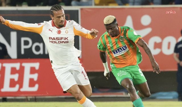 Galatasaray, Alanyaspor Deplasmanından 1-0'lık Galibiyetle Döndü