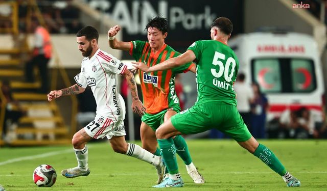 Süper Lig... Alanyaspor 2-0 Beşiktaş