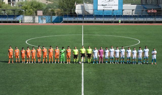 Ziraat Türkiye Kupası'nda Dersimspor, Adanaspor'u 3 golle eledi