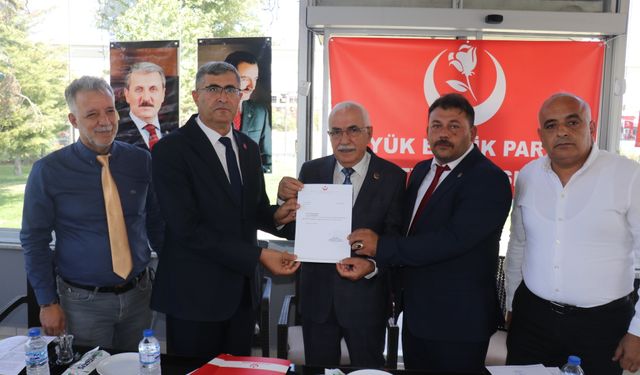 BBP Malatya’da bayrak değişimi