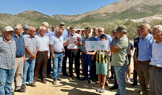Doğanşehir’de köylüler taş ocaklarına karşı çıktı