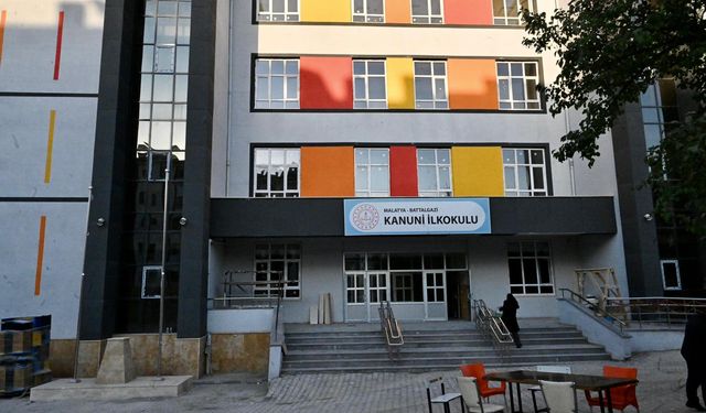 Malatya’da deprem sonrası derslik sayısı yüzde 25 arttı