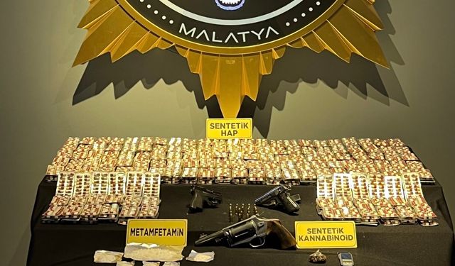 Malatya’da uyuşturucu operasyonu: 3 gözaltı