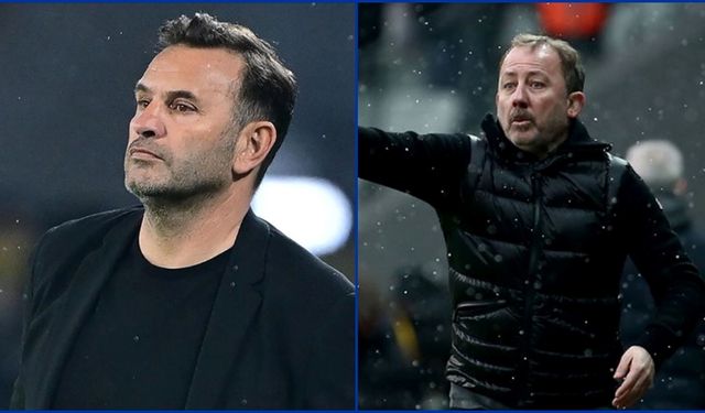 Galatasaray - Beşiktaş Derbisi Öncesi Okan Buruk ve Sergen Yalçın’ın Derbi Karnesi