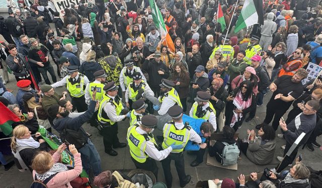 Londra’da Palestine Action Yasağına Tepki Protestosu: 355 Kişi Gözaltına Alındı