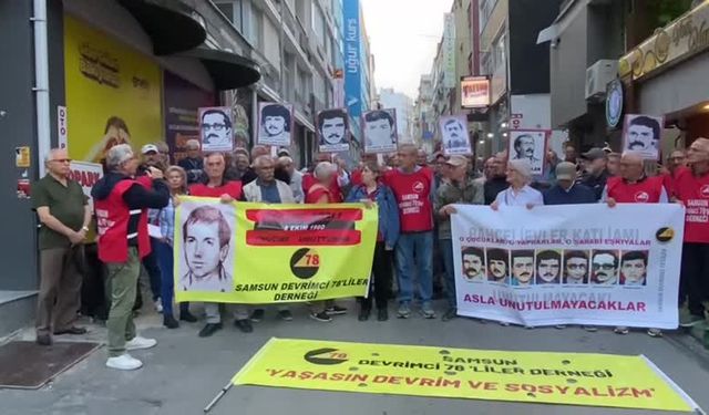 Bahçelievler Katliamı’nın Kurbanları Samsun’da Anıldı