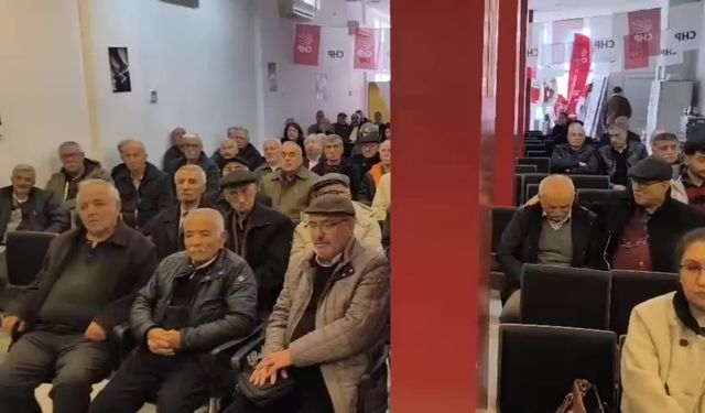 CHP Malatya İl Örgütü, 24 Kasım öncesi emekli öğretmenlerle buluştu