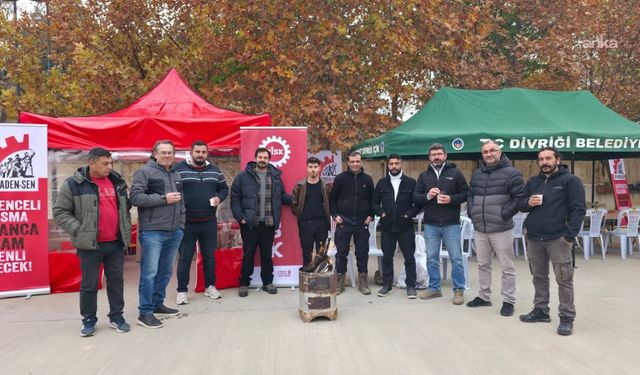 Divriği’de Madencilerden İşten Çıkarmalara Karşı Nöbet: “Madenler Bizim, Kaderimize Terk Edilemeyiz”