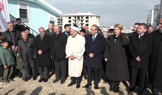 Diyanet İşleri Başkanı Arpaguş, Malatya’da cami açılışına katıldı