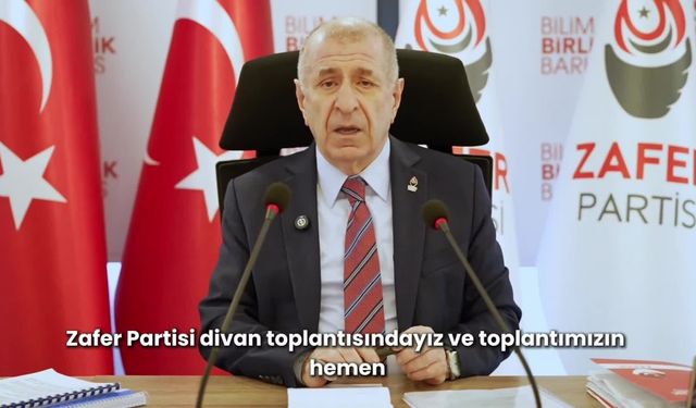 Özdağ: Bu rapor Türkiye’yi Yugoslavyalaştırma planıdır